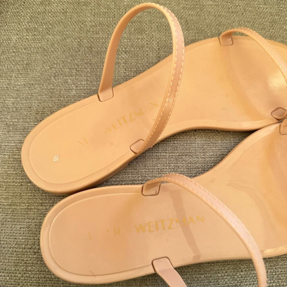 Stuart Weitzman Sawyer Jelly Slides - Picture 3 of 5